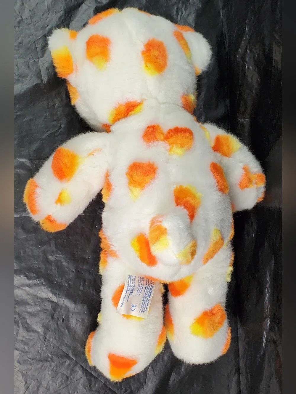 Build-A-Bear BAB 2010 Candy Corn Teddy Limited Edition Halloween Plush - EUC